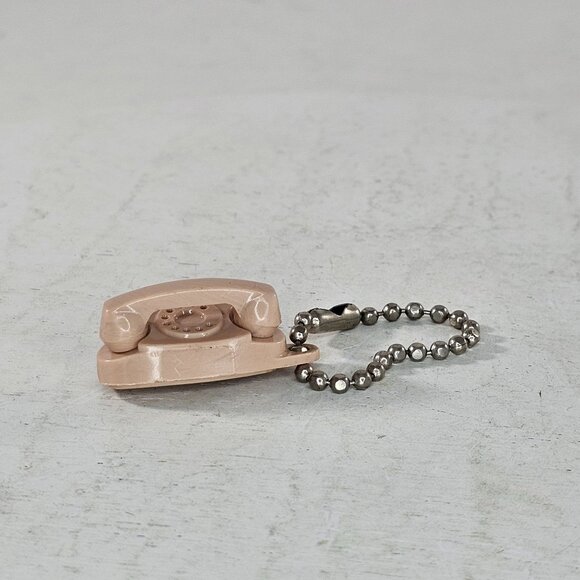 Vintage Tupperware Princess Phone Keychain Beige It's Little It's Lovely - Picture 8 of 8